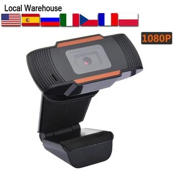 

Webcam 1080P pc HD Web Camera Computer Streaming Microphone Camara USB Plug n Play Web Cam Widescreen Video para pc