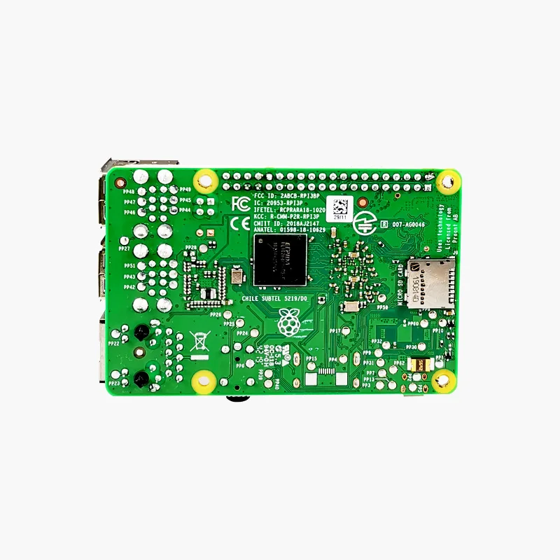 Raspberry pi Modelo b Mais Raspberry Pi3 b Plus pi 3b Wi-fi Bluetooth Suporte Power-over-ethernet Original - Imagem 3