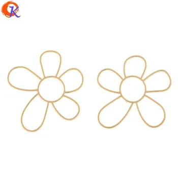 

Cordial Design 50Pcs 41*42MM Jewelry Accessories/Earrings Parts/Flower Shape/Hand Made/DIY Jewelry Making/Earring Findings