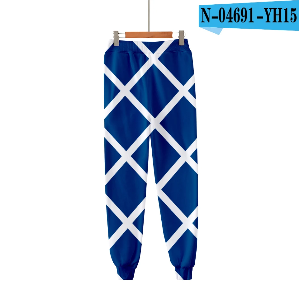 3D pants Модные мужские 3D штаны Harajuku JOJO для мужчин и женщин, уличные удобные штаны для мальчиков и девочек, крутые 3D спортивные штаны, Новые популярные повседневные штаны - Цвет: 3D pants