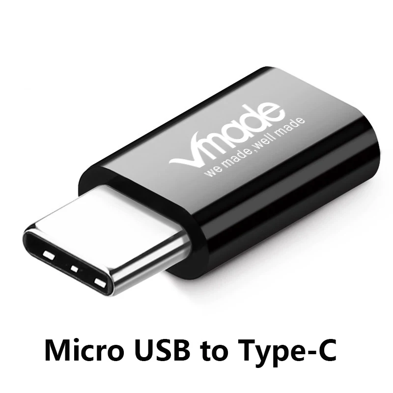 

Vmade Micro USB to Type-C USB-C Adapter For Xiaomi Huawei P20 Lite Honor 10 Mate 20 Pro One Plus 6T Oneplus 6 5 Type-C Converter