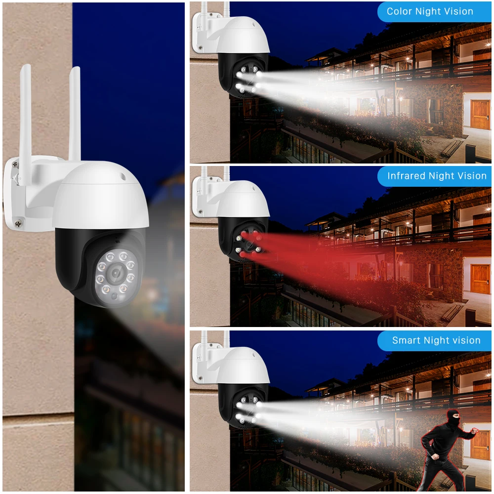 1080P kamera PTZ Wifi IP na zewnątrz 5MP 4X Zoom cyfrowy bezpieczeństwo kamera telewizji przemysłowej AI ludzkie wykrywanie automatyczne śledzenie P2P kamera bezprzewodowa 5 1080P kamera PTZ Wifi IP na zewnątrz 5MP 4X Zoom cyfrowy bezpieczeństwo kamera telewizji przemysłowej AI ludzkie wykrywanie automatyczne śledzenie P2P kamera bezprzewodowa 5