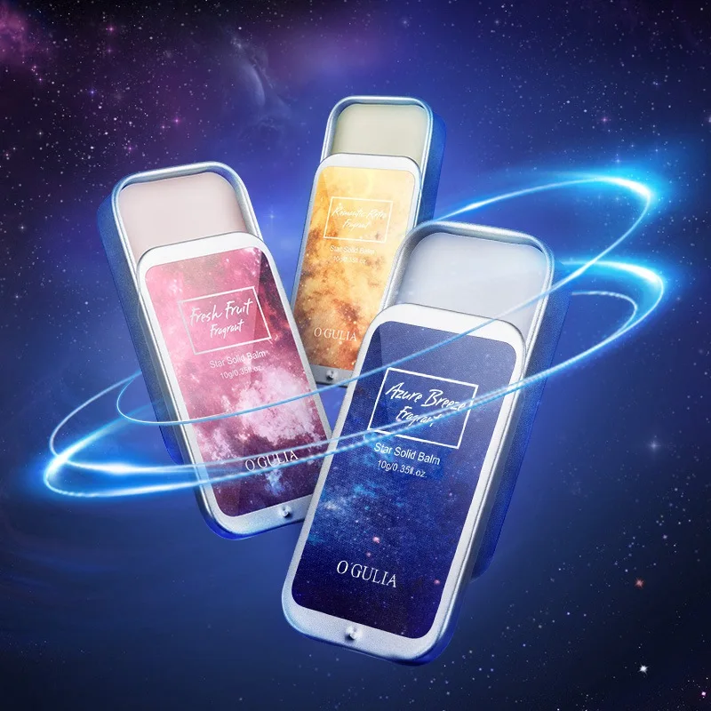 

Solid Perfume For Men Or Women Magic Balm Iron Box Easy To Carry Body Fragrance Alcohol-free Girl Perfumes