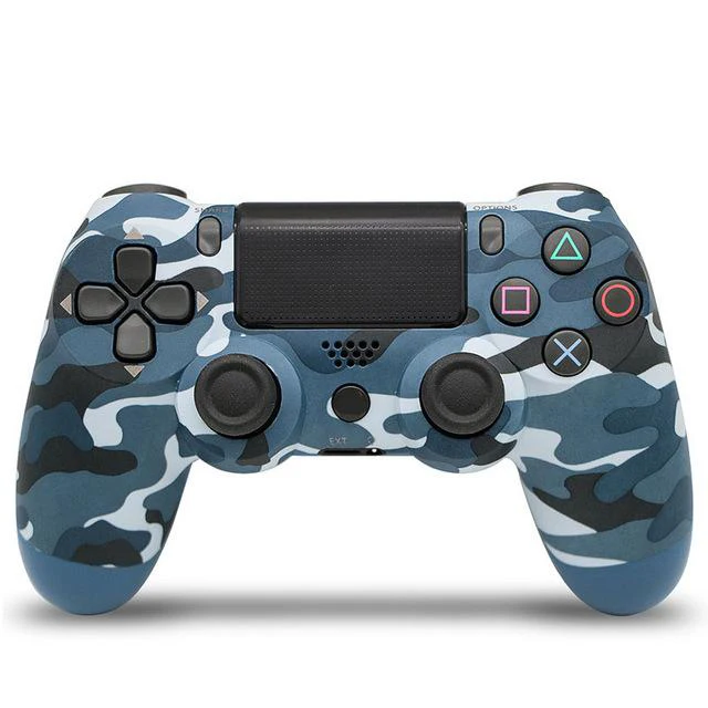 Bluetooth беспроводной джойстик для PS4 контроллер подходит для playstation 4 консоль для Dualshock 4 геймпад для PS3 консоль - Цвет: Camouflage blue