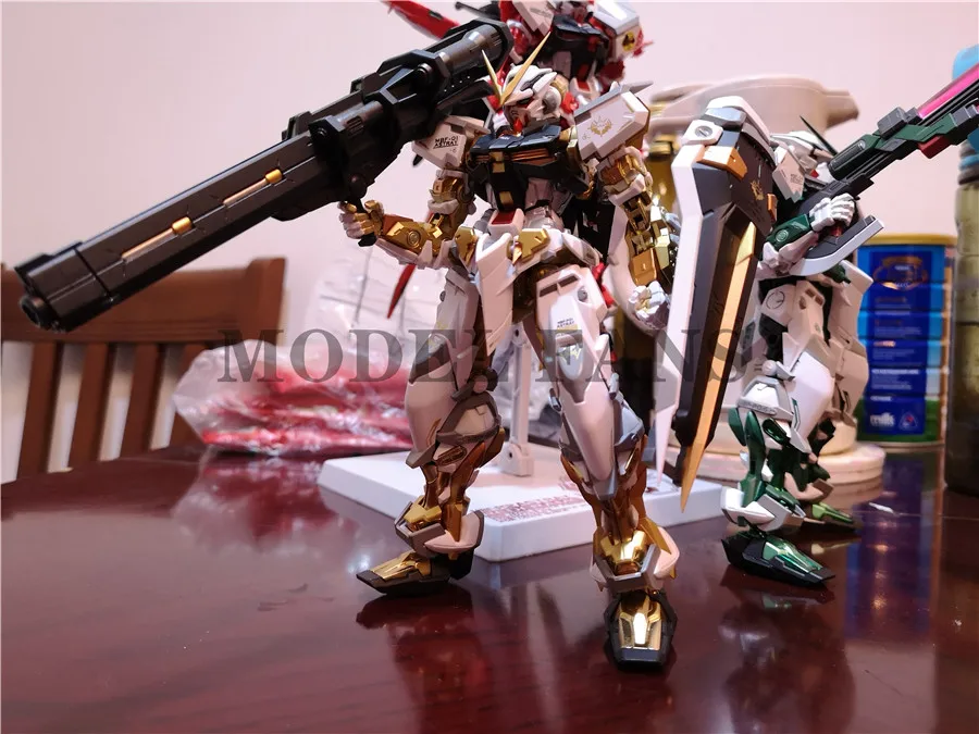 Модели вентиляторов MC Metalgear медведи модели металлическая конструкция MB Gundam Astray зеленый и золотисто-желтый каркас фигурку робот