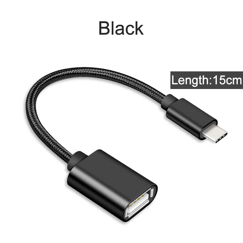 power converter for cell phone USB Type-C OTG Adapter Cable for Samsung Galaxy Tab S4 S5e S6 S7 Lite FE A 8.0 8.4 10.1 10.5 A7 USB C Cable Tablet OTG Converter hdmi phone adapter Adapters & Converters