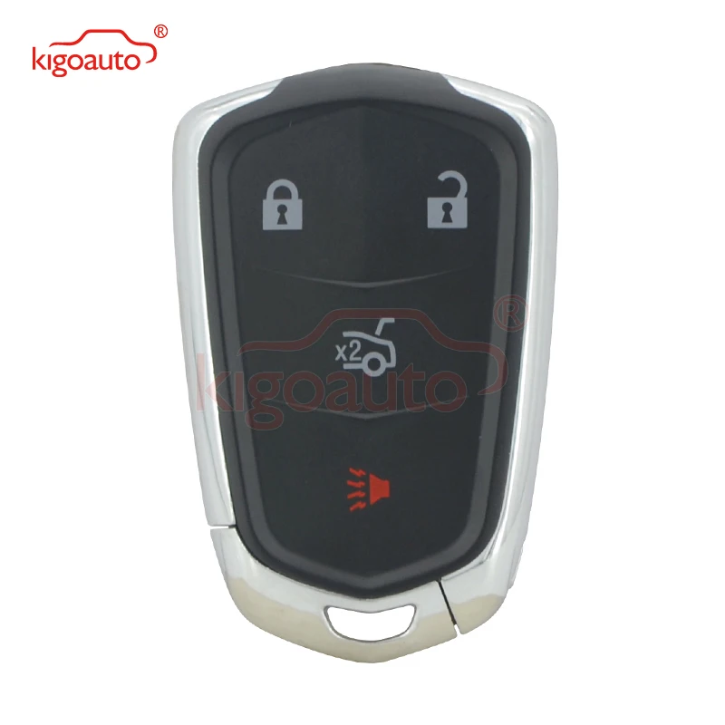 Kigoauto FCC ID HYQ2AB Smart Key 4 Button 434mhz ID46 Chip For Cadillac CTS 2014 2015