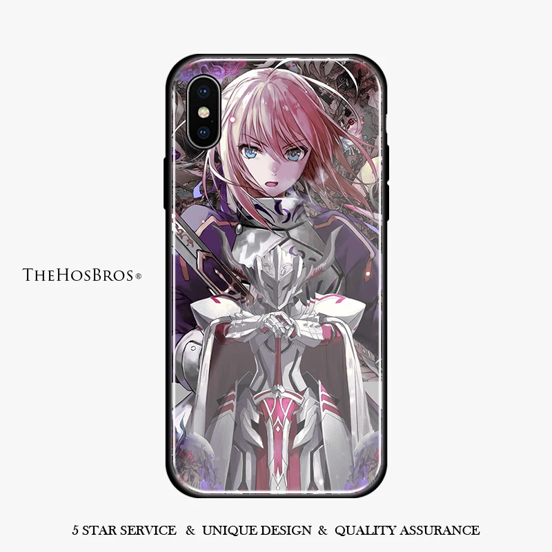 Artoria Modred Fate Grand Order Glass Soft Silicone Phone Case Shell Cover For Iphone 5 5s Se 6 6s 7 8 Plus X Xr Xs 11 Pro Max Phone Case Covers Aliexpress