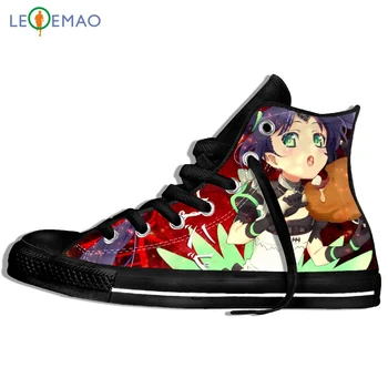 

Custom Image Printing Sneakers Arrival Popular Anime Seven Deadly Men/Harajuku Style Plimsolls Canvas Breathable Walking Flat