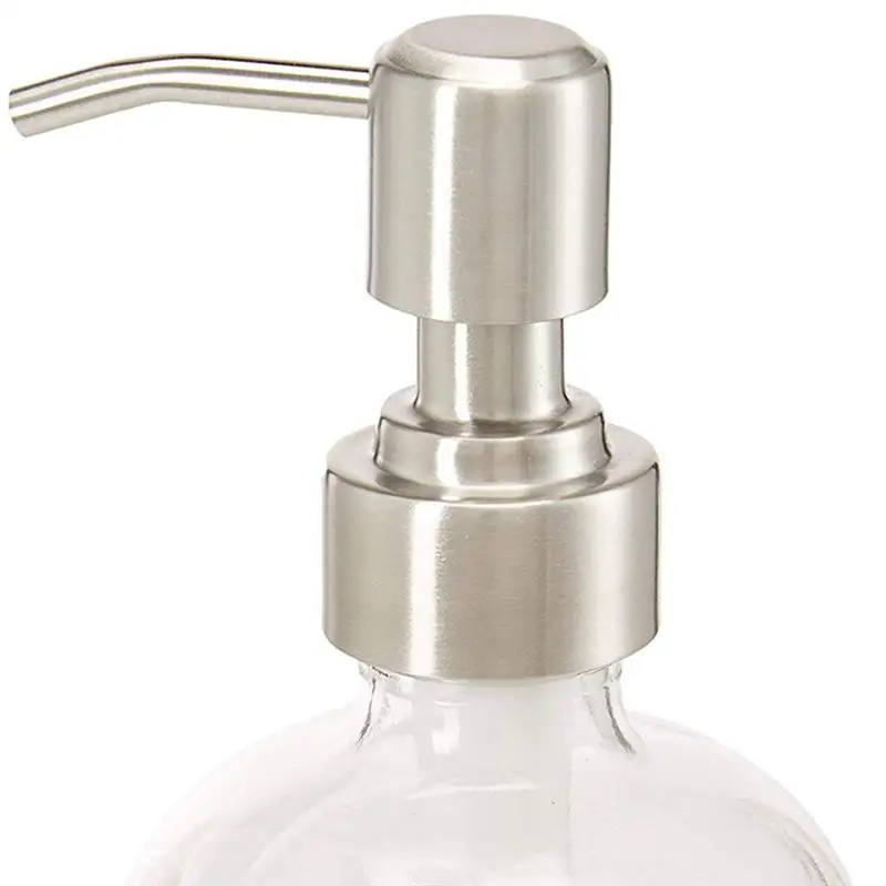 2PCS Soap Dispenser Lids Replacement Stainless Steel Rust Proof Durable Bath Accessories for Hotel