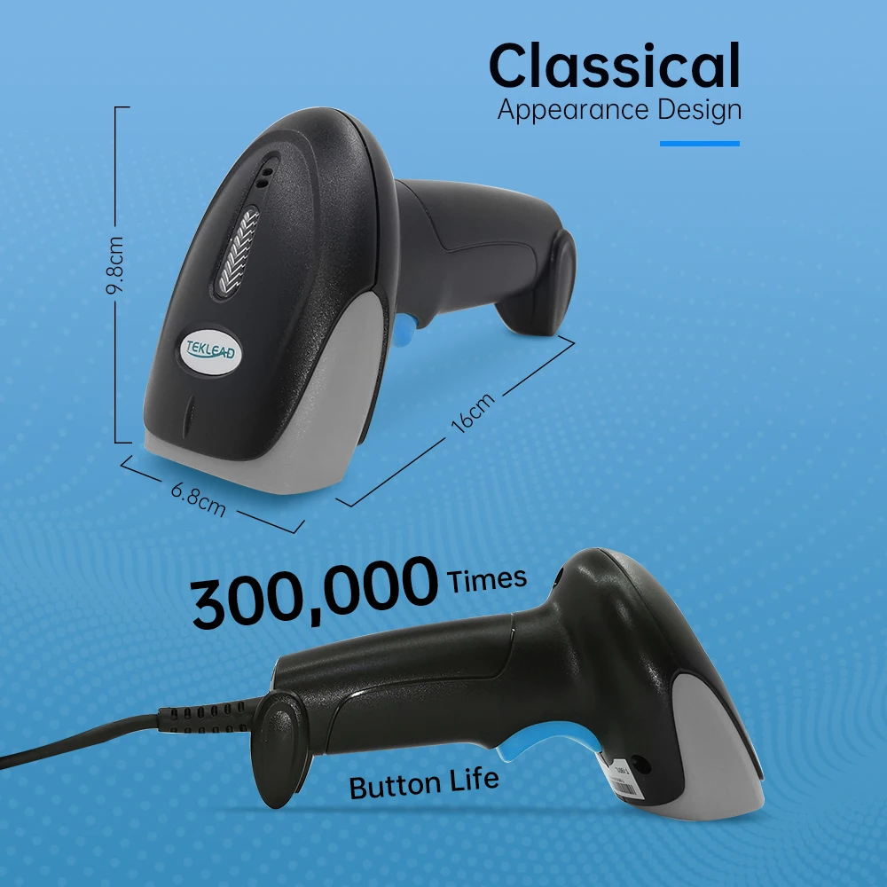Plug and Play No driver 1D сканер штрих кода дизайн для розничного магазина toggery shoes tore bookstore