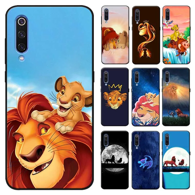 Для samsung galaxy a50 a70 a30 a40 a20 s8 s9 s10 plus Мягкий силиконовый чехол для телефона Король Лев