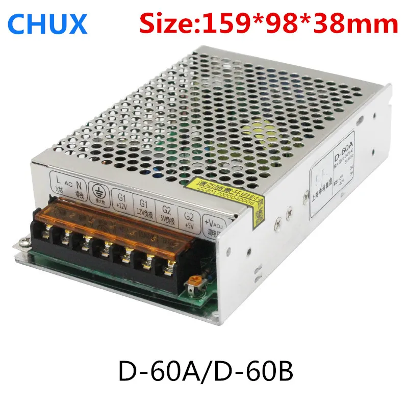 60w 5v 12v 24v cabecas smps para faixa de luz led 04