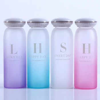 

Large Cute Nordic Glass Cup Korea Girl Water Home Garden Glass Cup Drinkware Coffee Verres Pour Boire Kitchen Dining Bar EA60BL