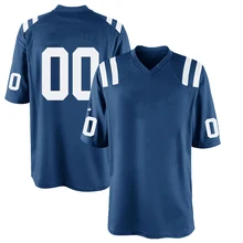 Men's Custom Indianapolis Jersey Leonard Rugby Shirt American Football Team Jersey Americano Jersey Pittman JR Shirt