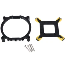 Ordinateur de bureau dissipateur thermique pour processeur ventilateur de refroidissement support de support de support Kit de plaque arrière pour Intel 2011 Socket ventilateur refroidisseur de processeur