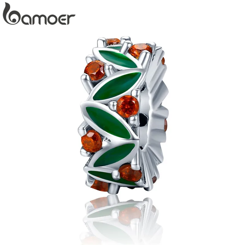 Bamoer, новинка, серебро, 925, ювелирное изделие, Рождественская коллекция, очаровательные Подарки для женщин и девушек, сделай сам, ювелирное изделие, подходит к оригинальному браслету, браслету