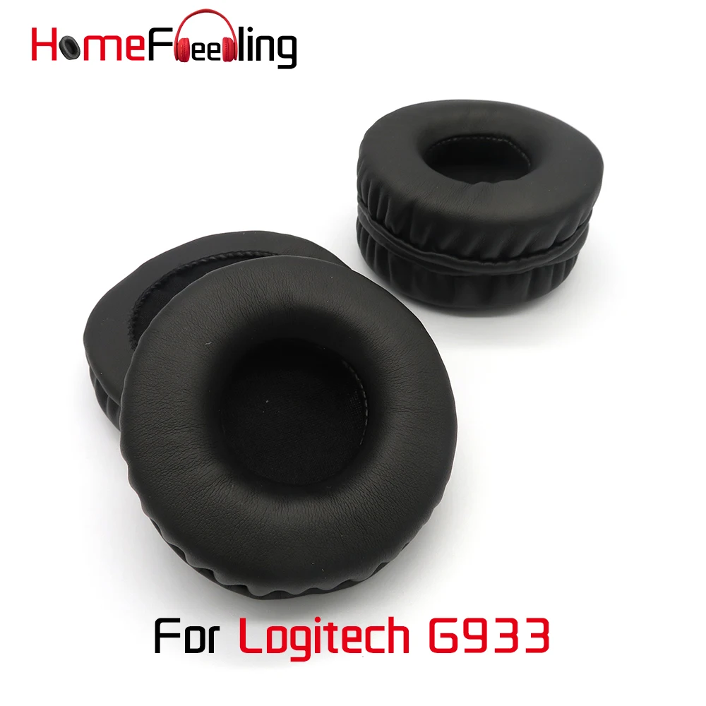 

Homefeeling Ear Pads For Logitech G933 Earpads Round Universal Leahter Repalcement Parts Ear Cushions