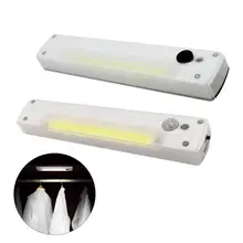 Светодиодный светильник с датчиком движения PIR, шкаф, шкаф, кровать, светодиодный светильник для шкафа, ночной Светильник для шкафа, лестницы, кухонная аварийная лампа