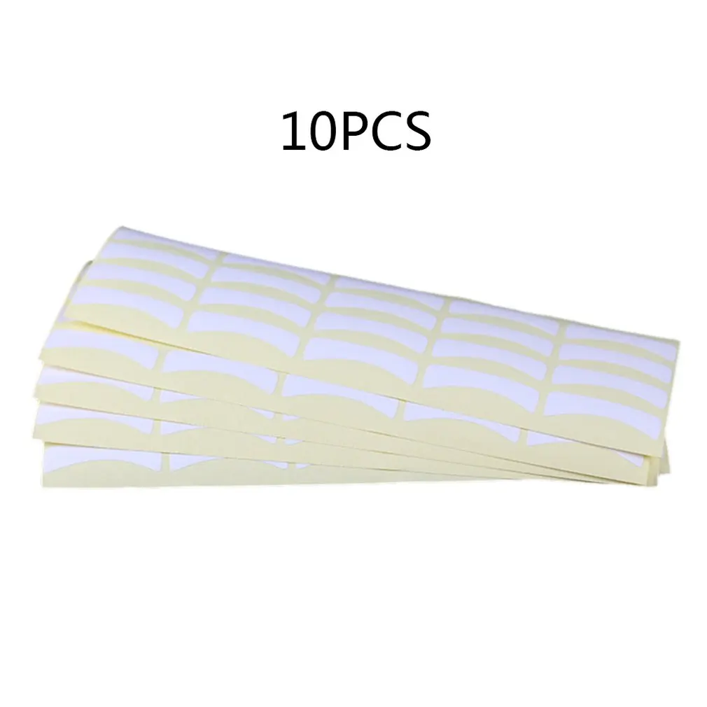 

10pcs Grafting Eyelash Chip Fake Eyelash Pad False Eyelashes Holder Grafting Tools Makeup Organizer