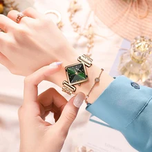 NEKTOM de lujo de las mujeres relojes de cuarzo moda pulsera de aleación de reloj banda