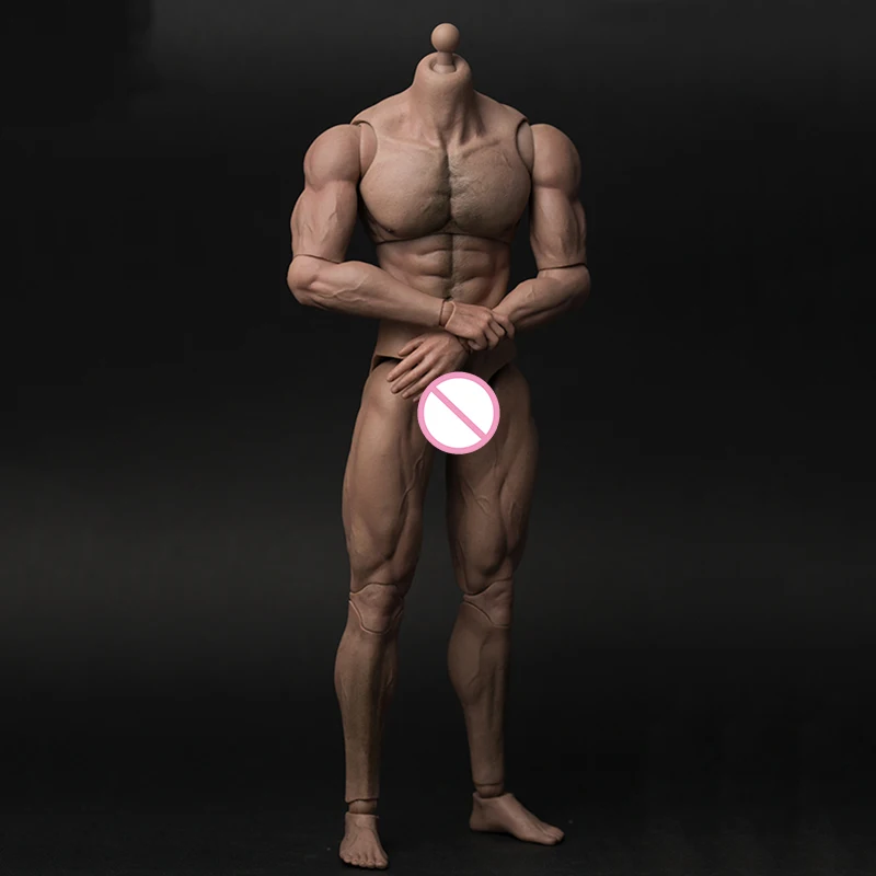 

1/6 Scale AT027 Durable Body Ripped Muscular Man Strong Body Muscular Body 12" Soldiers Action Figure Body Toys for Collection