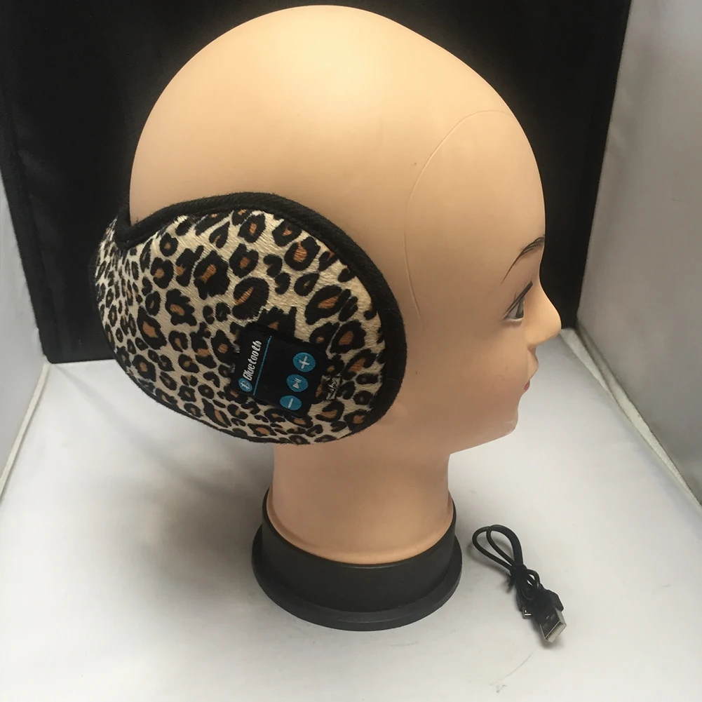 Bluetooth наушники Беспроводная гарнитура HD стерео-гарнитура теплые наушники для катания на лыжах встроенный динамик перезаряжаемый Женский Мужской