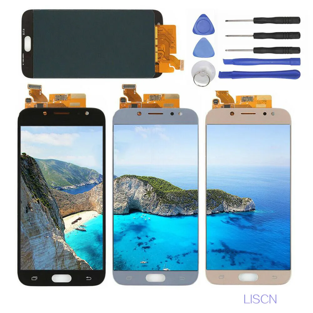 5 TFT lcd для samsung J7 2017 edge J7Pro J730 J730F ЖК-дисплей с сенсорным экраном дигитайзер контроль