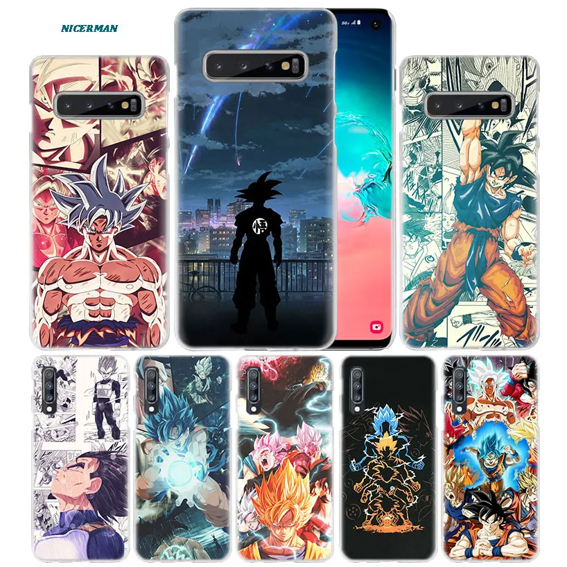 

Anime Dragon Ball Comic Case for Samsung Galaxy Note 10 5G 9 8 S10 S9 S8 Plus A50 A40 A70 A20 e PC Phone Coque Cover A10 A30 s