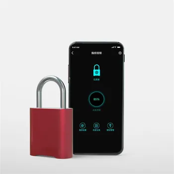 

HIPERDEAL 2020 New Smart Home Waterproof Fingerprint Padlock Smart APP Bluetooth Lock Door Keyless Portable Dec.10