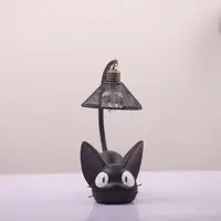 Miniature Cat LED Night Lamp Creative Resin Cat Animal Night Lamp Kitty Table Lamp Children's Cartoon Room Lamp Decro Home 2
