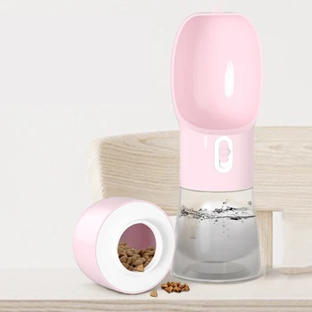 

Pet Multifunctional Outgoing Cup Portable Outdoor Travel Pet Dog Water Bottle Feeder Pet Supplies