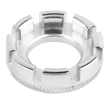 

Worldwide 8 Way Bicycle mountain bike tools steel wire wrench spoke wrench ring rim tools Mini repair tool accessories