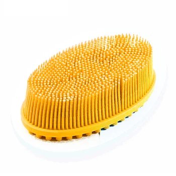 

Puff Head Massage Home Baby Bath Bubbles Bathroom Shampoo Scalp Body Brush Shower Scrubber Soft Exfoliating Silicone