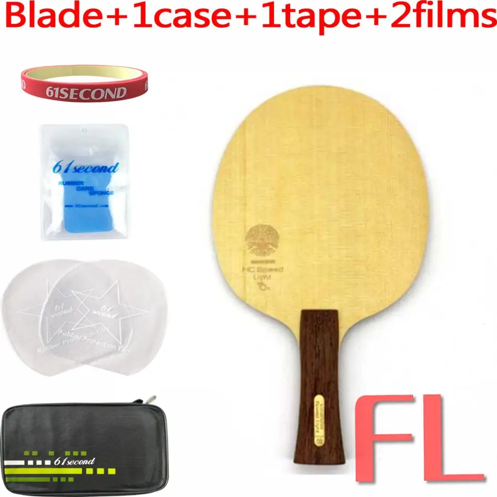 FL with F 1 case Sanwei HC скоростной светильник для настольного тенниса - Цвет: FL with F 1 case