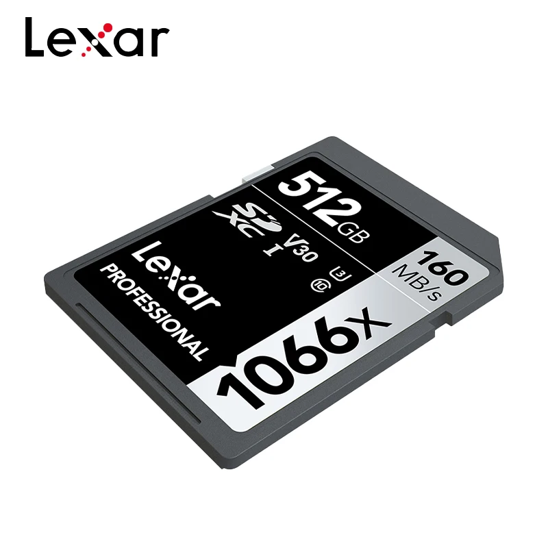 Lexar  ų SD ī, ޸ ī, V30 C10 SDXC ÷ ī, 4K UHD ī޶, 1066x512GB, 1TB