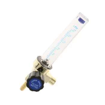 

1/4PT Argon Flowmeter Metalworking Welder Regulator Plastic+Metal 0.35MPA