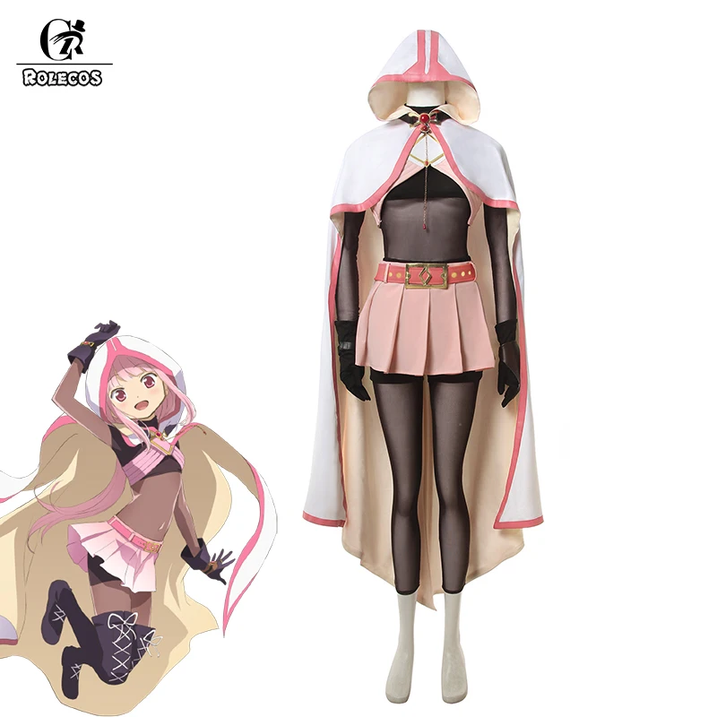 ROLECOS аниме Magia Record Косплей Костюм Iroha Tamaki Mahou Shoujo Madoka Magica Gaiden Женская Униформа