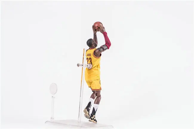 Баскетбольная звезда NBA 23 желтый 1/9 Леброн Джеймс Гараж Комплект