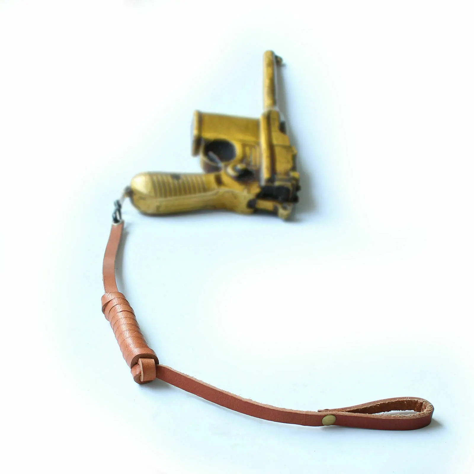 Открытый военный WW2 REPRO BROOMHANDLE немецкий MAUSER C96 кожаный ремешок | Спорт и