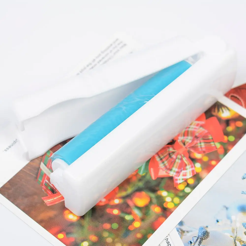 New 1Pcs Folding Washable Lint Dust Reusable Hair Remover Cloth Cleaning Sticky Portable Roller Brush Cleaner Home Pet Fur Brush