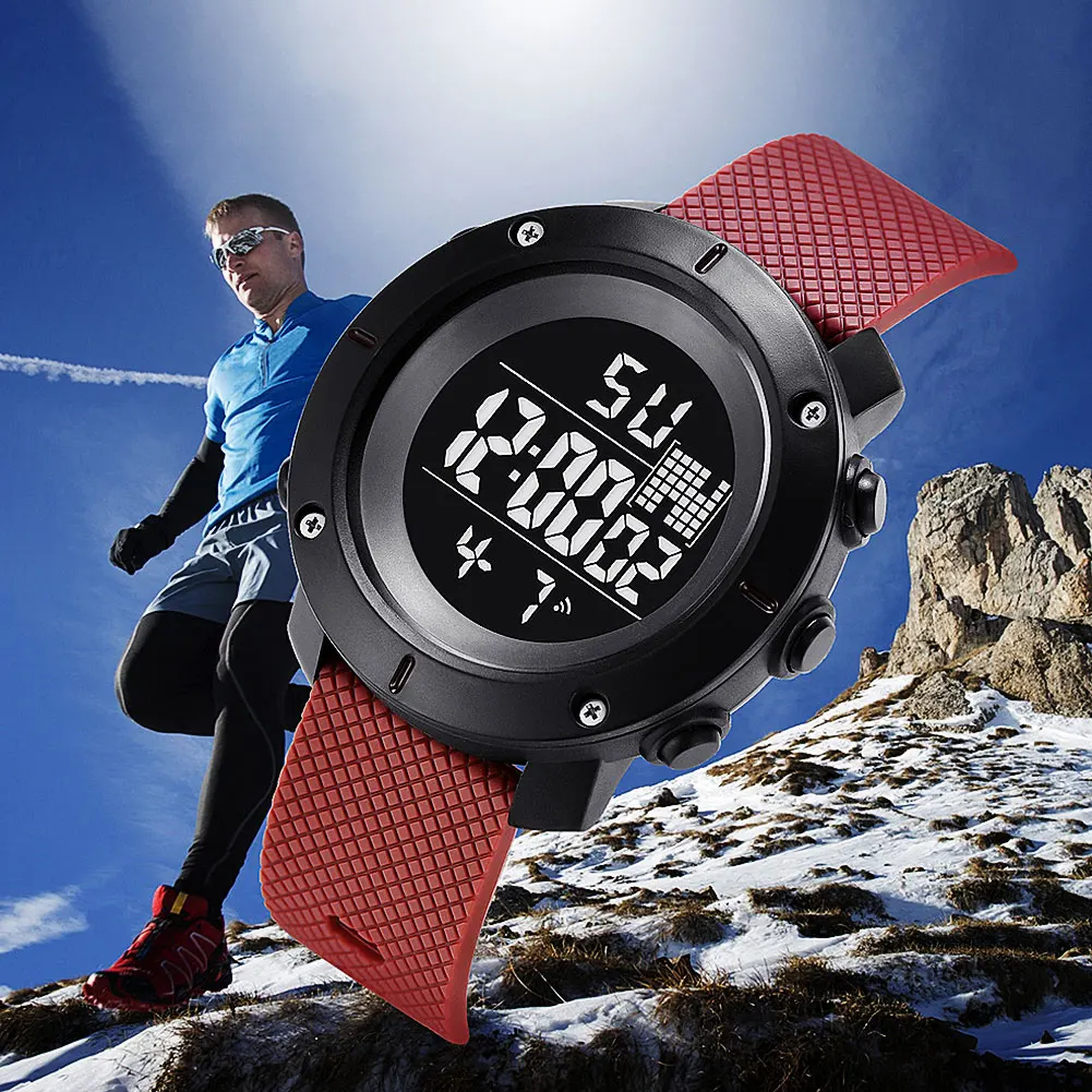 KAK Unisex Digital Watch Students Sports Watch Men Women KAK Military Army LED Waterproof Wrist Watch Boys Girls Пара смотреть