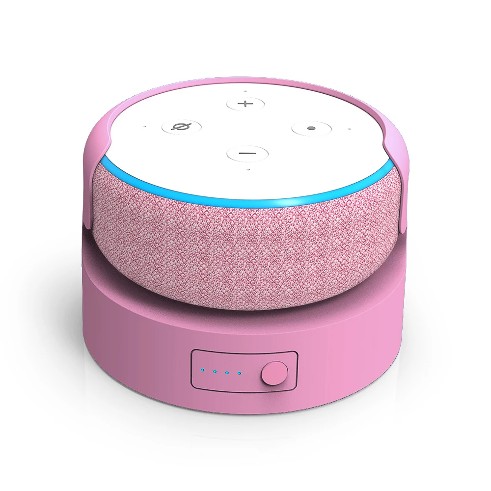 geração, carregador portátil, bateria para echo dot