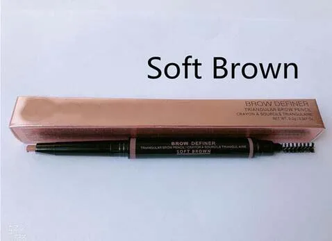 Новое поступление, кисть для бровей Dipbrow, Водостойкий карандаш для бровей, автоматический макияж, кисть для бровей ADP12 - Цвет: soft brown