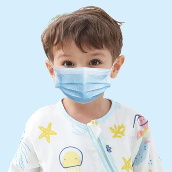 

3-layer Child Masks Disposable Children Face Mask Disposable Non-woven Kids Protection Masks Mouth Mascarilla 24h Fast Shipping