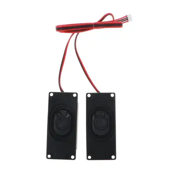 

2Pcs 3070 Advertising LCD TV Speakers Loudspeaker 4 Ohm 3W Rectangle Speaker New