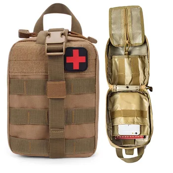 

Tactical medical kit Survival Pouch Outdoor Medical Box Tactical First Aid Bag Medical Kit Bag 7 color Ambulance box