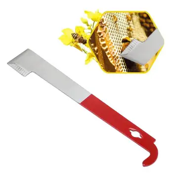 

Bee Honey Knife J Type Hive Tool Beekeeper Scraper Red Tail Beekeeping Tools Scraper Honey Knife Beekeeping Equipment