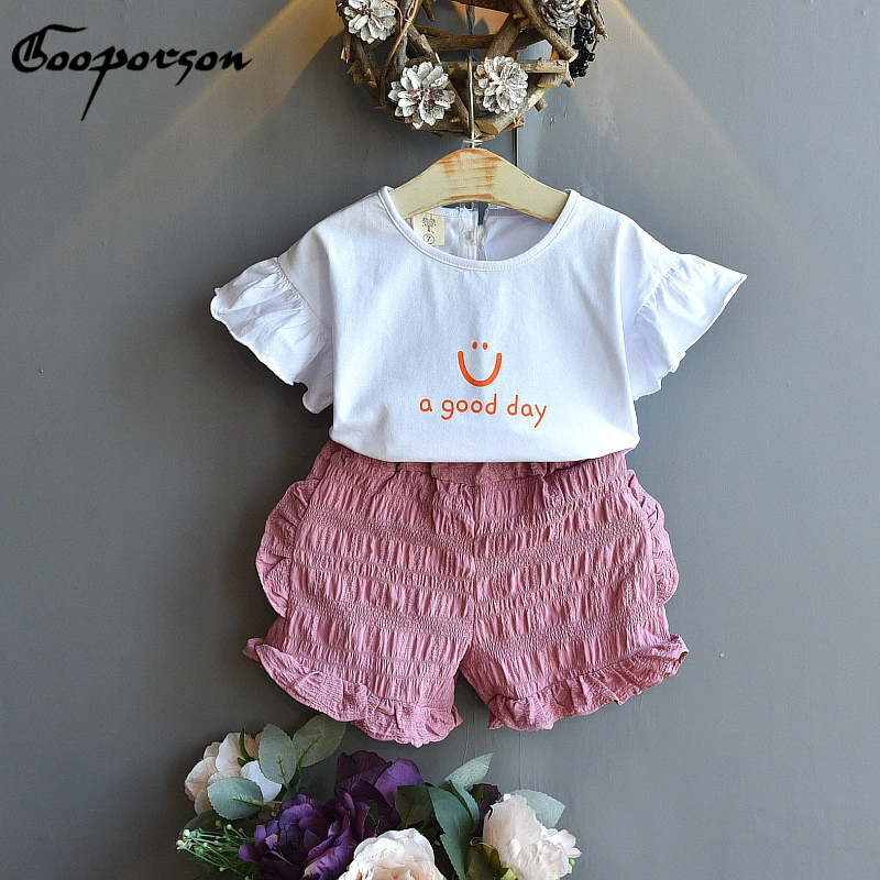 little girl ruffle outfits