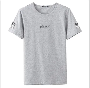 

Summer new women's street letter characters print loose short-sleeved T-shirt 40.83